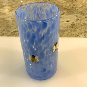 Highball Bumble Bee Glass